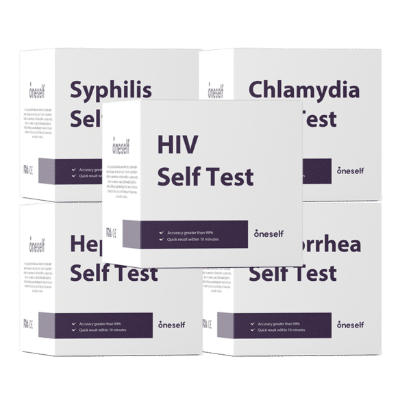 HIV and STD home testing package