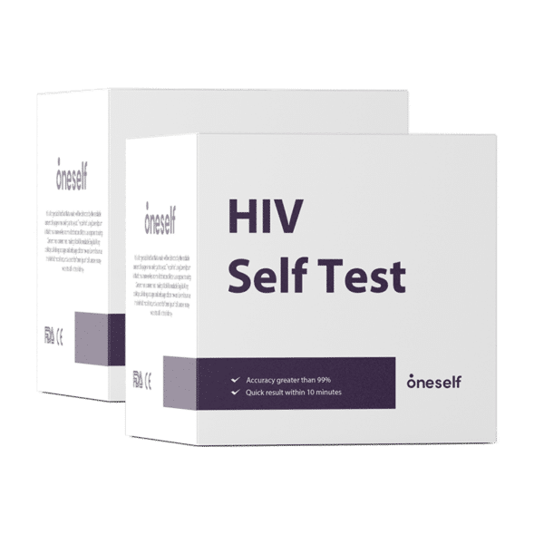 HIV home test kit double package
